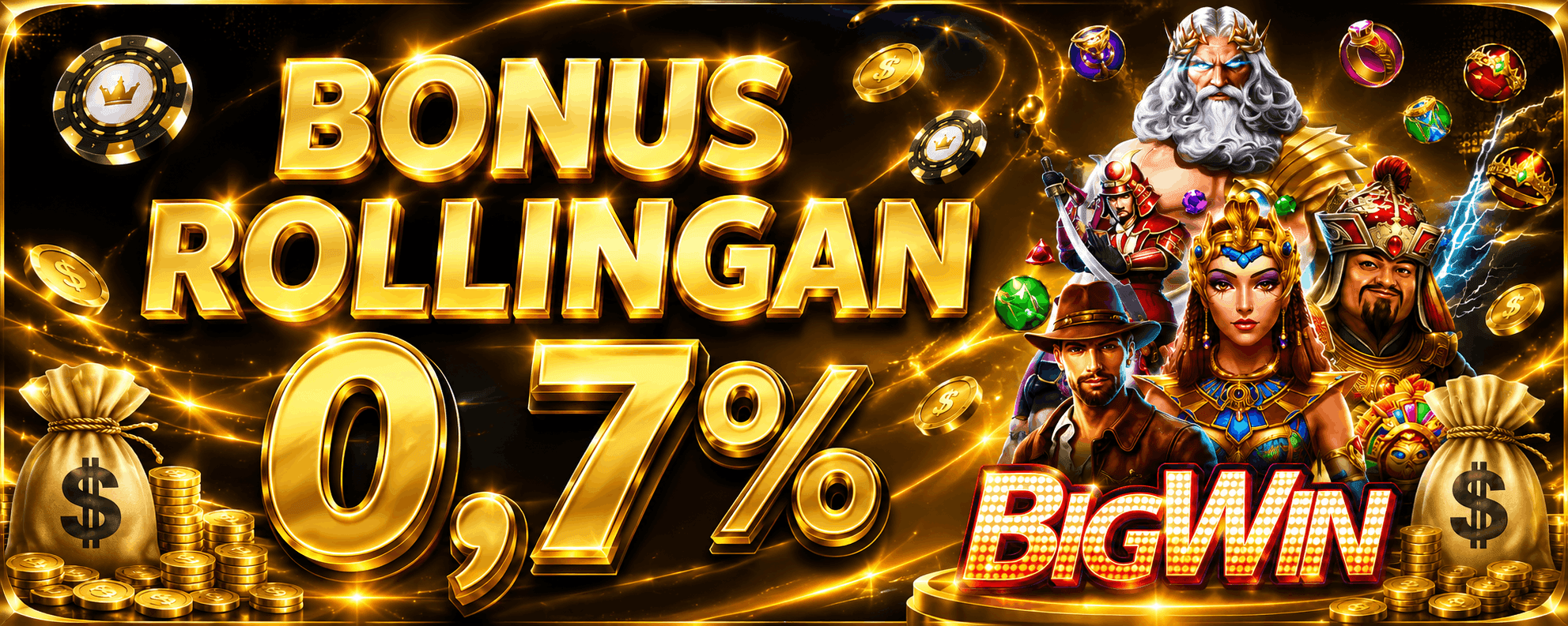BONUS ROLLINGAN 